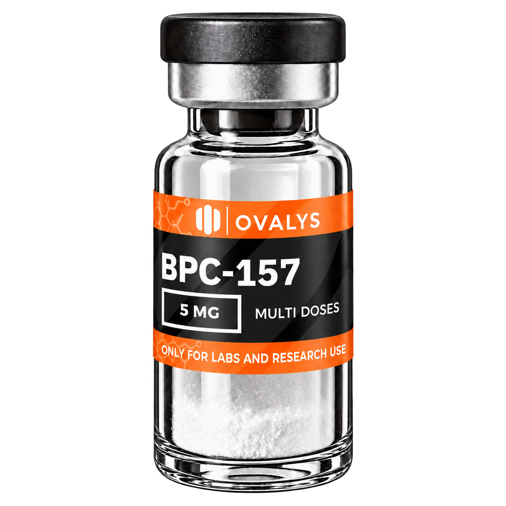 Flacon de BPC-157 pour la recherche