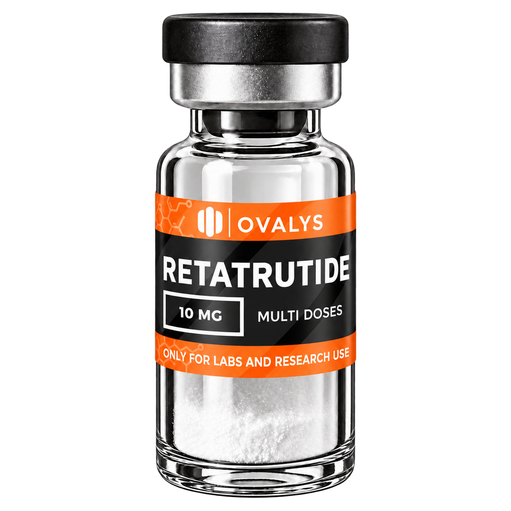 Flacon de Retatrutide pour la recherche